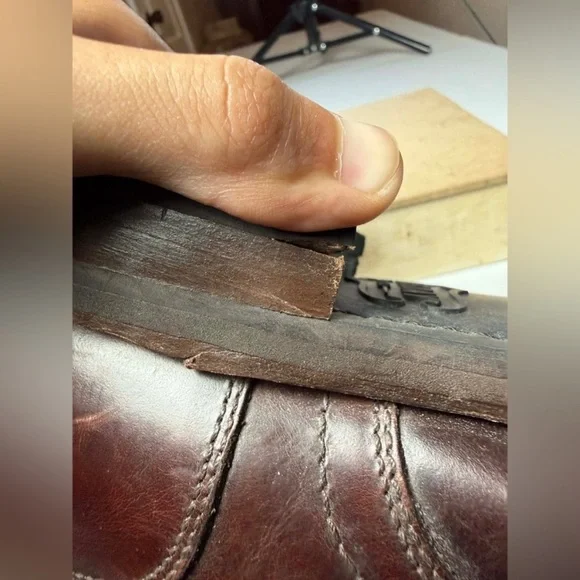 Thursday Boot Co. Captain Boots Mens Size 10.5 Brown Leather Cap Toe Casual - Picture 2 of 13